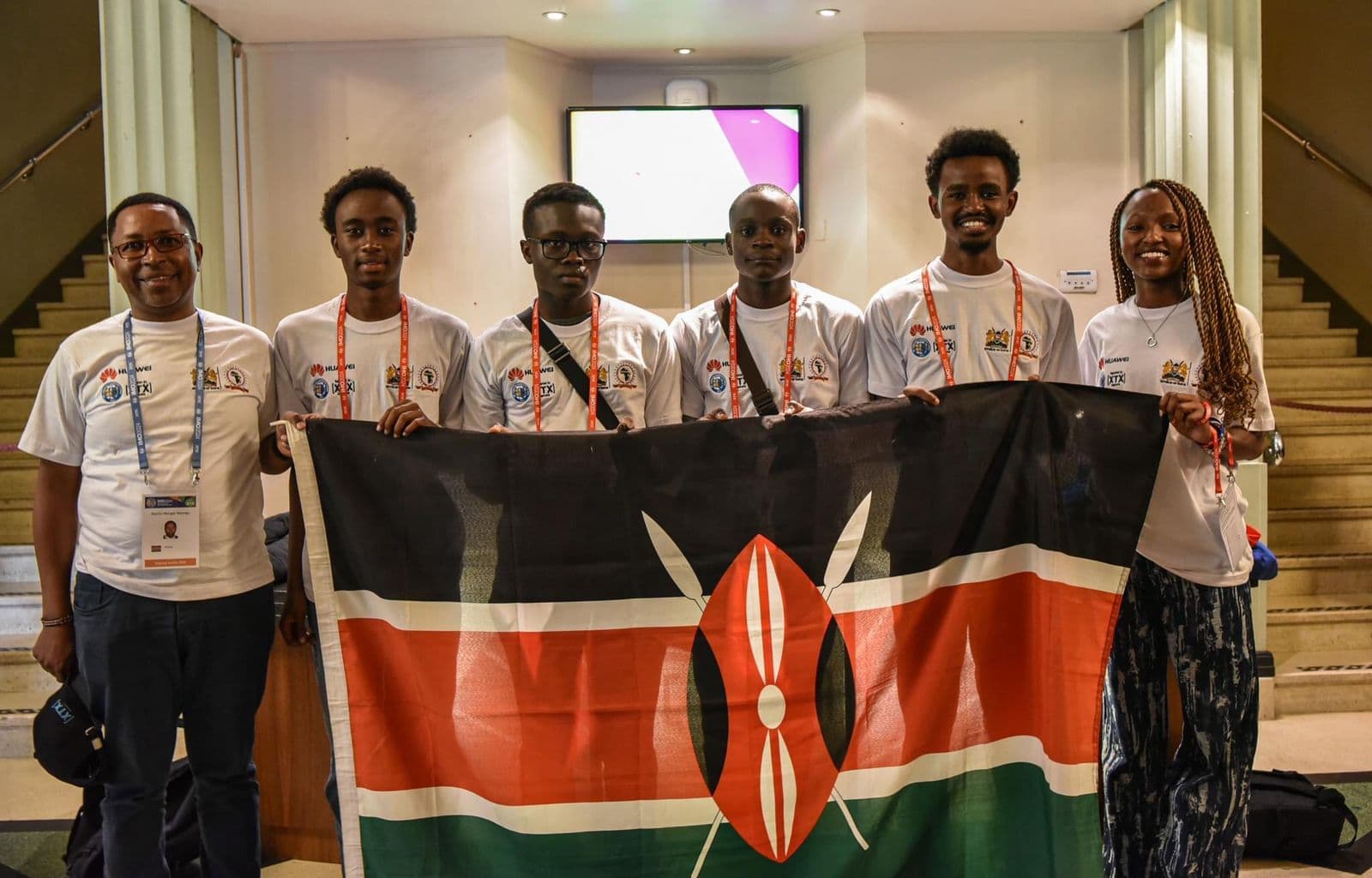The Kenya olympiad team